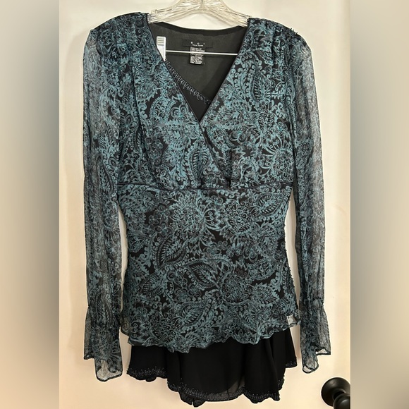 100% silk skirt and top - Picture 1 of 5